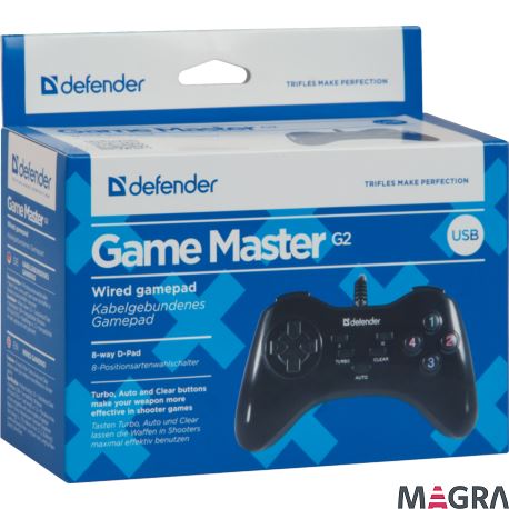 DEFENDER Gamepad Game Master G2 USB, przewodowy