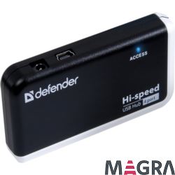 DEFENDER HUB, koncentrator Quadro Infix USB 2.0